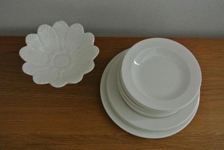 Petrus Regout Berlijn bordjes, fruitschaal, Antiek en Kunst, Antiek | Servies los, Ophalen of Verzenden