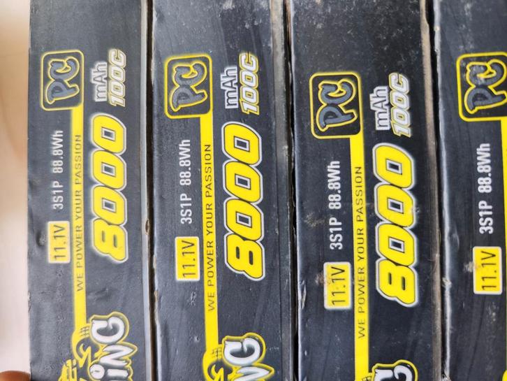 Gens Ace Bashing 8000mAh 3S LiPo Accu, Hobby en Vrije tijd, Modelbouw | Auto's en Voertuigen, Gebruikt, Auto, Groter dan 1:32