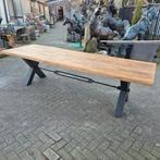 Tafels in alle maten en div.hout soorten op voorraad, Ophalen, 50 tot 100 cm, Vijf personen of meer, Rechthoekig