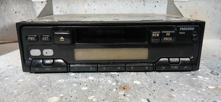 Toyota Radio Cassette Youngtimer Oldtimer, Auto diversen, Autoradio's, Zo goed als nieuw, Ophalen of Verzenden