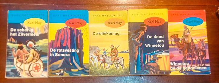15 Karl May Pockets - Nummers 2-27, Boeken, Romans, Gelezen, Nederland, Ophalen of Verzenden