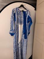 Prachtige blauwe Palestijnse jurk, Maat 38/40 (M), Blauw, Ophalen of Verzenden, Zo goed als nieuw