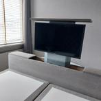 Boxspring met elektrische TV lift, Huis en Inrichting, Ophalen, Tweepersoons, Zo goed als nieuw, 180 cm