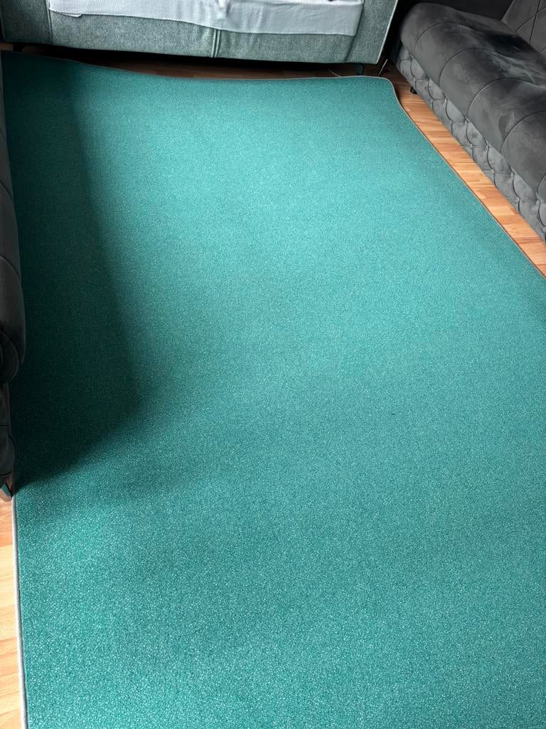 Tapijt, Huis en Inrichting, Stoffering | Vloerbedekking, Nieuw, Ophalen of Verzenden, Minder dan 10 m², Groen