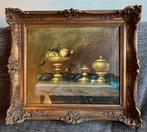 Schilderij stilleven van Jozsef Molnar Hongaarse schilder, Ophalen