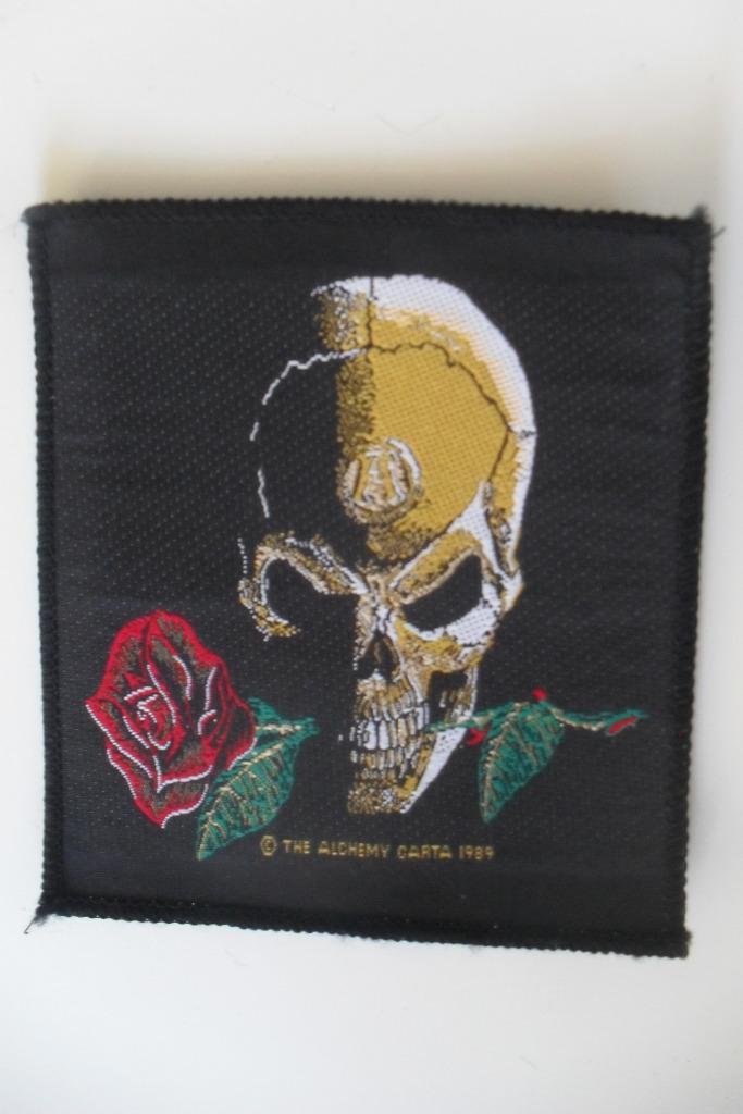 The alchemy carta skull muziek patches patch, Verzamelen, Muziek, Artiesten en Beroemdheden, Nieuw, Ophalen of Verzenden