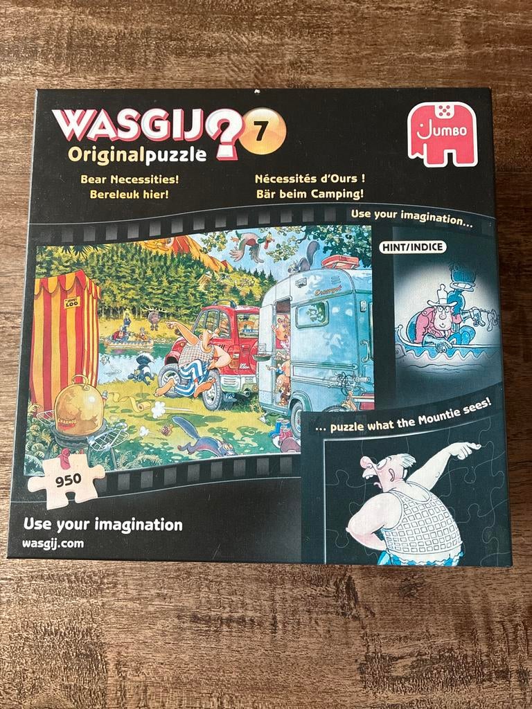 Wasgij Original 7 - Bereleuk hier! - 950 stukjes, Hobby en Vrije tijd, Een of twee spelers, Ophalen of Verzenden, Zo goed als nieuw