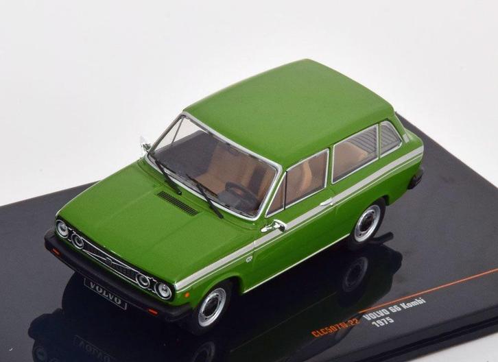 Volvo 66 1975 Groen Schaal 1/43 Ixo Models IXOCLC507N, Hobby en Vrije tijd, Modelauto's | 1:43, Nieuw, Auto, Overige merken, Ophalen of Verzenden