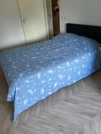 boxspring (2 persoonsbed), Ophalen, Gebruikt, Zwart, Tweepersoons