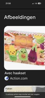 Gezocht action haakpakketje met oa avocado, Hobby en Vrije tijd, Breien en Haken, Ophalen, Nieuw, Haken, Wol of Garen