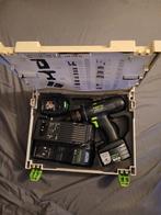 Festool TDD 12 ES Boor-Schroefmachine (Defecte Accu's), Ophalen of Verzenden, Gebruikt, Minder dan 400 watt, Boor- en Schroefmachine