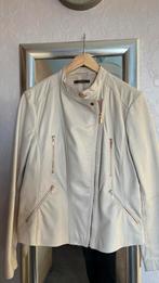 Esprit, Jas, Leer, 42, Kleding | Dames, Ophalen of Verzenden, Zo goed als nieuw, Maat 42/44 (L), Zwart