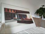Grote ingelijste kunstdruk “Nighthawks” Edward Hopper 120x90, Antiek en Kunst, Kunst | Schilderijen | Klassiek, Ophalen of Verzenden