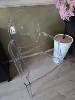 Stoel transparant ghost, Huis en Inrichting, Stoelen, Ophalen, Zo goed als nieuw, Eén