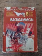 Atari 2600 Backgammon - Doos Beschadigd, Gebruikt, 2 spelers, Eén computer, Ophalen of Verzenden