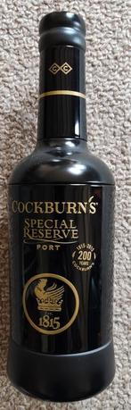 Bewaarblik / Metalen jubileum fles van Cockburn's port, Verzamelen, Blikken, Ophalen of Verzenden, Nieuw, Overige