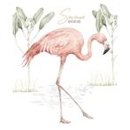 Muursticker Muursticker Sticker Flamingo Dekornik, Nieuw, Ophalen of Verzenden, Wanddecoratie