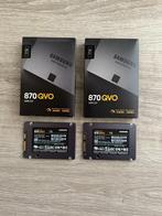 2X Samsung 870 QVO 1TB, Computers en Software, Harde schijven, Intern, 2TB, Ophalen of Verzenden, Zo goed als nieuw