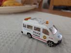Ford Transit MK4 Bus "Vancouver City
POLITIE" 1986, wit, 1:5, Ophalen of Verzenden, Zo goed als nieuw, Bus of Vrachtwagen