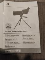 Verrekijker met Statief 20-60x60, Audio, Tv en Foto, Optische apparatuur | Verrekijkers, Ophalen, Zo goed als nieuw, 20x of meer