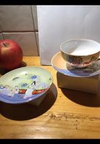 Kop en schotel van oud Japans porselein + een los schoteltje, Antiek en Kunst, Antiek | Porselein, Ophalen of Verzenden