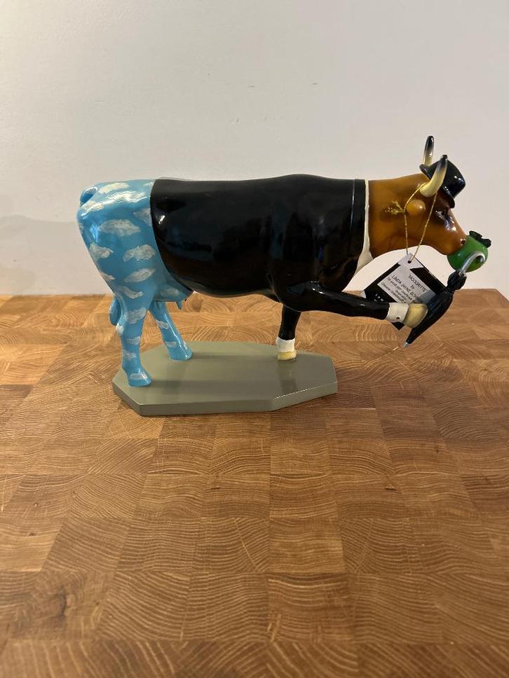 Cow parade moo- gritte, Verzamelen, Beelden en Beeldjes, Zo goed als nieuw, Dier, Ophalen of Verzenden