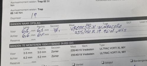 Winterbanden, Auto-onderdelen, Banden en Velgen, Band(en), Winterbanden, 19 inch, 235 mm, Personenwagen, Gebruikt, Ophalen