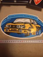 Opel ascona internationaal rally kampioen 80, Verzamelen, Stickers, Ophalen of Verzenden, Zo goed als nieuw