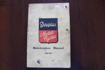 Douglas 1948 - 1954 motorcycle maintenance manual Mark V beschikbaar voor biedingen