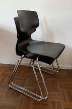 eetkamerstoelen, Huis en Inrichting, Stoelen, Ophalen, Gebruikt, Twee, Bruin