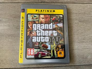 Playstation 3 - GTA IV ( 4 ) voor de PS3 Grand Theft Auto 4 beschikbaar voor biedingen