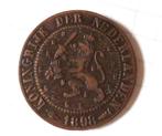 1898 2,5 cent Nederland, Ophalen of Verzenden, Koningin Wilhelmina, Overige waardes, Losse munt