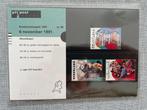 Postzegelmapje PZM89 Kinderzegels, buitenspelen 1991, Ophalen of Verzenden, Na 1940, Postfris