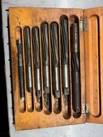 Antiek Gereedschap Set - Ruimers, Tappen, Micrometers - Vint, Ophalen