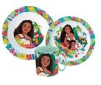 Vaiana Kinderservies met Mok - Magnetron, Kinderen en Baby's, Ophalen of Verzenden, Nieuw