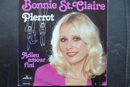 bonnie st.claire - pierrot  /  adieu amour fini, Cd's en Dvd's, Vinyl Singles, Zo goed als nieuw, Single, Nederlandstalig, 7 inch