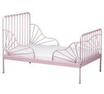 Ikea meegroeibed roze Minnen 2x, Ophalen, Zo goed als nieuw, 180 cm of meer, 70 tot 85 cm