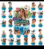 Moana vaiana taart toppers, Ophalen of Verzenden, Taarten, Versiering