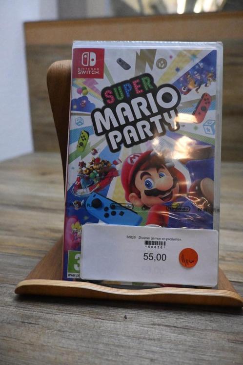 Nintendo Switch Super Mario Party, Spelcomputers en Games, Games | Nintendo Switch, Gebruikt, 3 spelers of meer, Vanaf 3 jaar