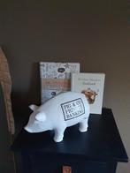 Spaarvarken Riviera Maison, Verzamelen, Ophalen, Zo goed als nieuw, Steen, Aardewerk of Keramiek, Dier