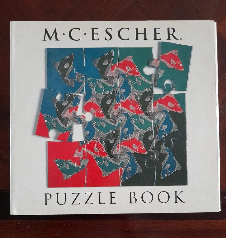 MC Escher Puzzle Book, Hobby en Vrije tijd, Denksport en Puzzels, Gebruikt, Legpuzzel, Minder dan 500 stukjes, Ophalen of Verzenden