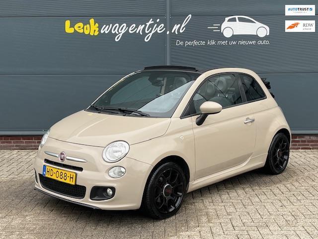 Fiat 500 C 0.9 TwinAir Turbo 500S Cabrio *climate *16” *NL, Auto's, Fiat, Bedrijf, Te koop, 500C, ABS, Airbags, Airconditioning