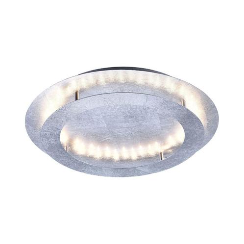 Paul Neuhaus plafondlamp Nevis rond ledboard 4x6 W 50x50 cm, Huis en Inrichting, Lampen | Plafondlampen, Nieuw, Kunststof, Metaal