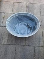 Grote zinken teil, Tuin en Terras, Bloembakken en Plantenbakken, Ophalen, Zo goed als nieuw, Metaal, Tuin