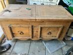 Teak houten dekenkist  / salontafel, Huis en Inrichting, Woonaccessoires | Kisten, Ophalen, Gebruikt, 100 tot 150 cm, 50 tot 75 cm