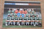 PEC Zwolle elftalkaart 1986-1987, Ophalen of Verzenden, Zo goed als nieuw, Overige binnenlandse clubs, Boek of Tijdschrift