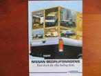 Nissan Bedrijfswagens (1986): King Cab, Patrol, Cabstar, e.a, Boeken, Auto's | Folders en Tijdschriften, Ophalen of Verzenden