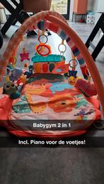 Babygym 2 in 1 + voetenpiano, Kinderen en Baby's, Zo goed als nieuw, Ophalen, Babygym