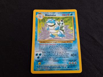 Blastoise base set Pokemon beschikbaar voor biedingen