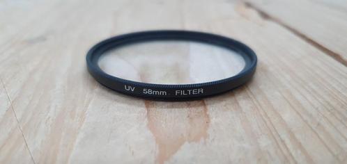 UV Filter / uvfilter - 58mm UV merkloos ( ultra violet ), Audio, Tv en Foto, Fotografie | Filters, Zo goed als nieuw, UV-filter